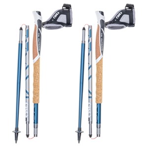 Bâtons tsl trail alu 4 cork cross azu