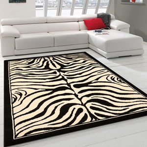 Tapis salon 240x340 noir
