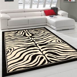 Tapis salon 270x370 noir