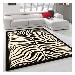 Tapis salon 160x225 noir