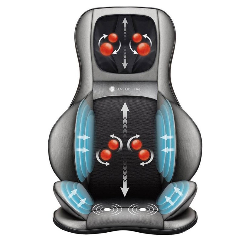 Dossier massant chauffant so900h dos, nu