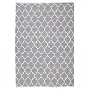 Tapis kilim 240x340 gris