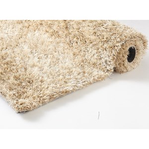 Tapis shaggy 80x140 blanc