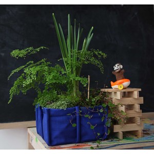Petit potager 4 indoor cordura bleu