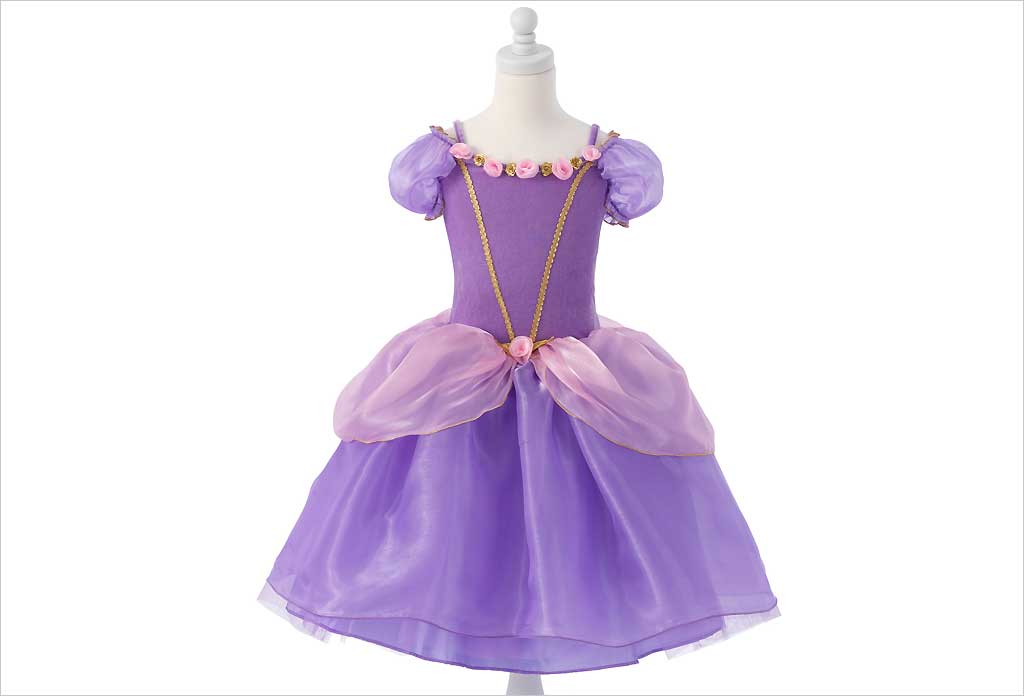 Robe de Princesse Fille violette – Ma Robe Princesse