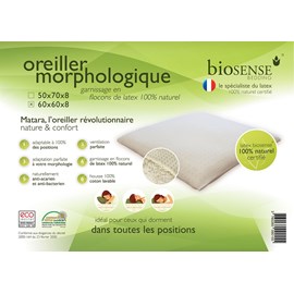 Oreiller morphologique 60X60X8
