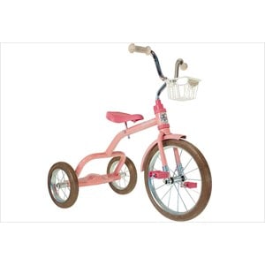 Grand tricycle vintage rose 3-5 ans