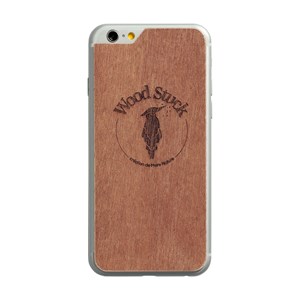 Coque iphone 6 6s en bois d'acajou