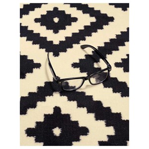Tapis salon 160x225 noir