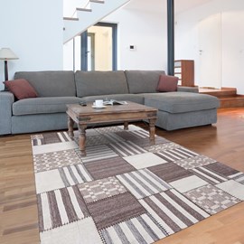 Tapis kilim 60x110 gris