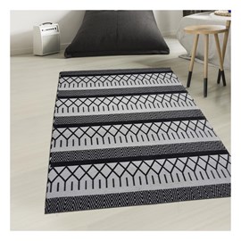 Tapis salon 140x200 gris