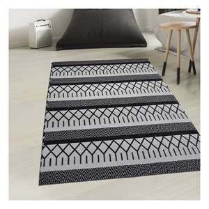Tapis salon 200x290 gris
