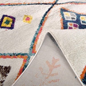 Tapis berbère style 200x290 multicolore