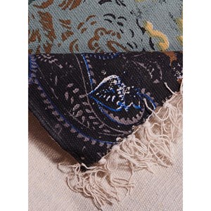 Tapis kilim 70x110 bleu