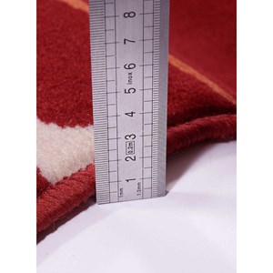 Tapis salon 60x110 rouge