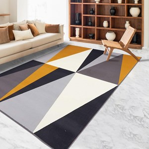 Tapis salon 80x150 gris