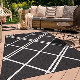 Tapis exterieur 120x170 noir