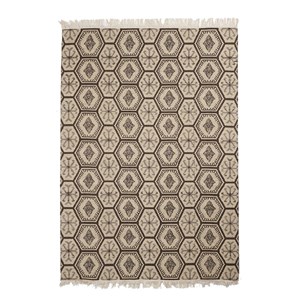 Tapis kilim 200x290 gris