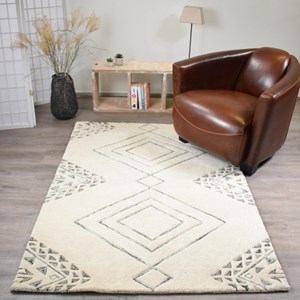 Tapis salon 120x170 beige