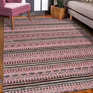 Tapis salon 60x110 rose