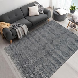 Tapis kilim 160x230 gris