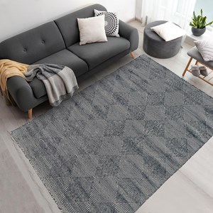 Tapis kilim 160x230 gris