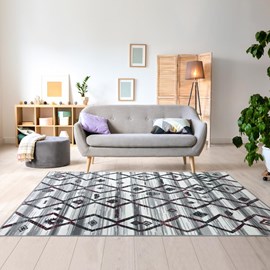 Tapis salon 60x110 gris