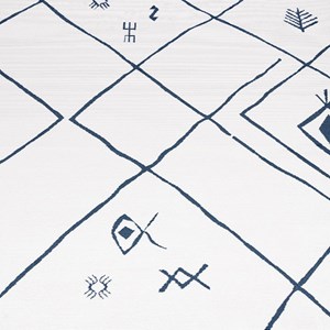 Tapis berbère style 160x230 crème