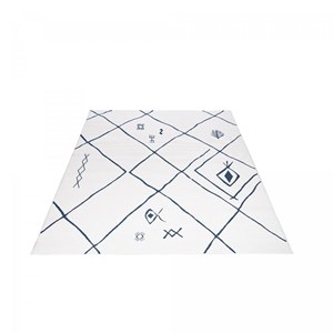 Tapis berbère style 160x230 crème