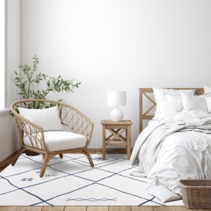 Tapis berbère style 160x230 crème