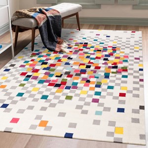 Tapis salon 60x110 multicolore