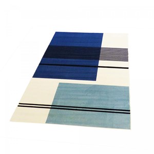 Tapis salon 120x170 bleu