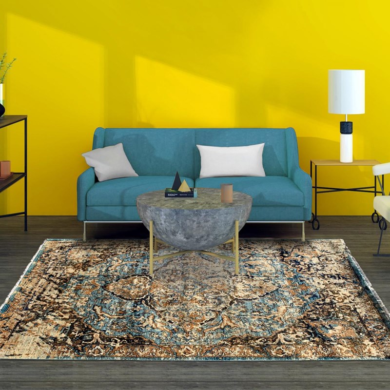 Tapis orient style 60x110 marron