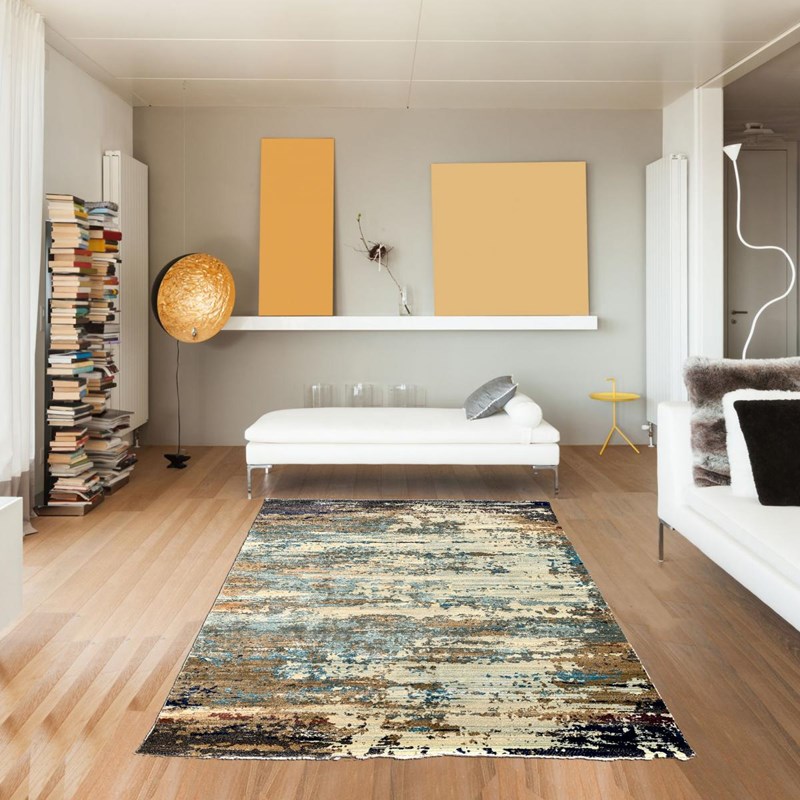 Tapis salon 60x110 marron