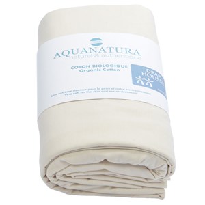 Drap housse - coton bio - naturel