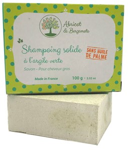 Shampoing solide - argile