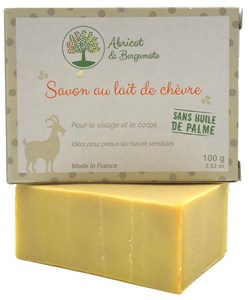 Savon au lait de chèvre