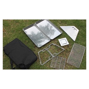 Barbecue bbq portable acier inox