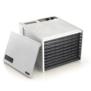 Excalibur 9 plateaux avec minuteur blanc