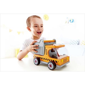 Camion de chantier big benne hape