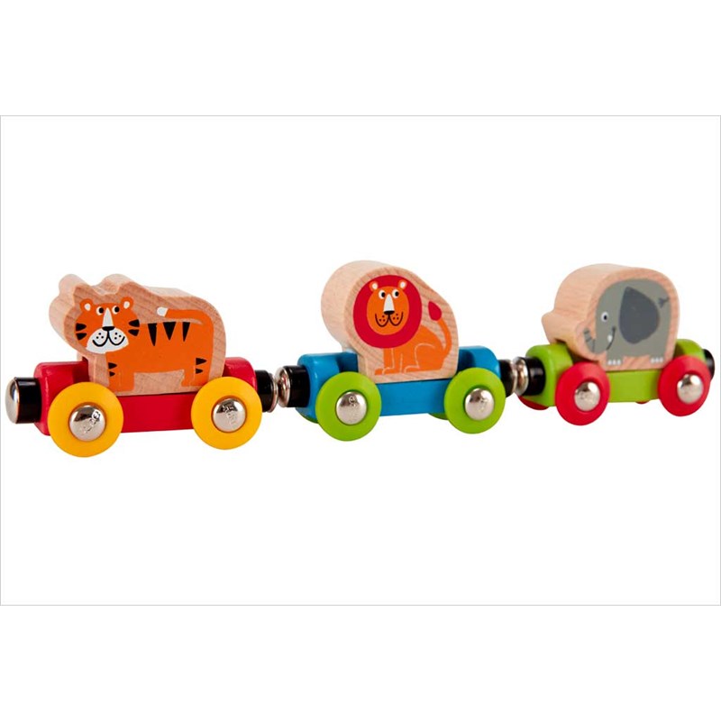 Train en bois hape 'la jungle'