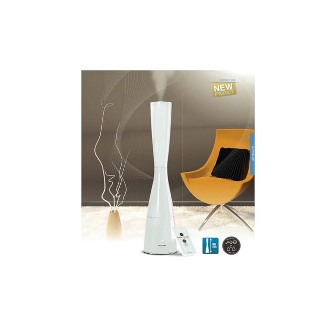 Humidificateur D'Air 2-en-1 Avec Purificateur HEPA - 3L - 400ml/h - Pour Pièce 20m² - Filtre Charbon Actif