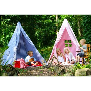 Tipi rose en tissu