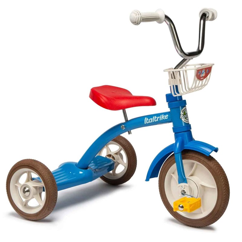 Tricycle retro bleu enfant 2 à 5 ans