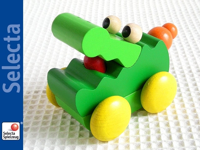 Zoolini crocodile - jouets bois Selecta
