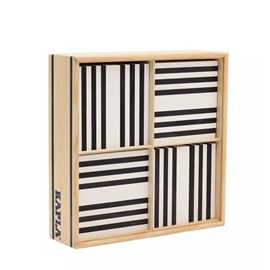 Boite kapla mixte 50 noirs et 50 blancs