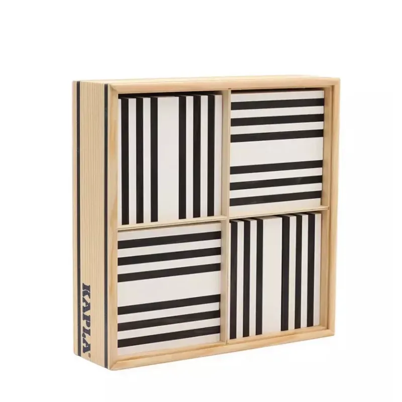 Boite kapla mixte 50 noirs et 50 blancs