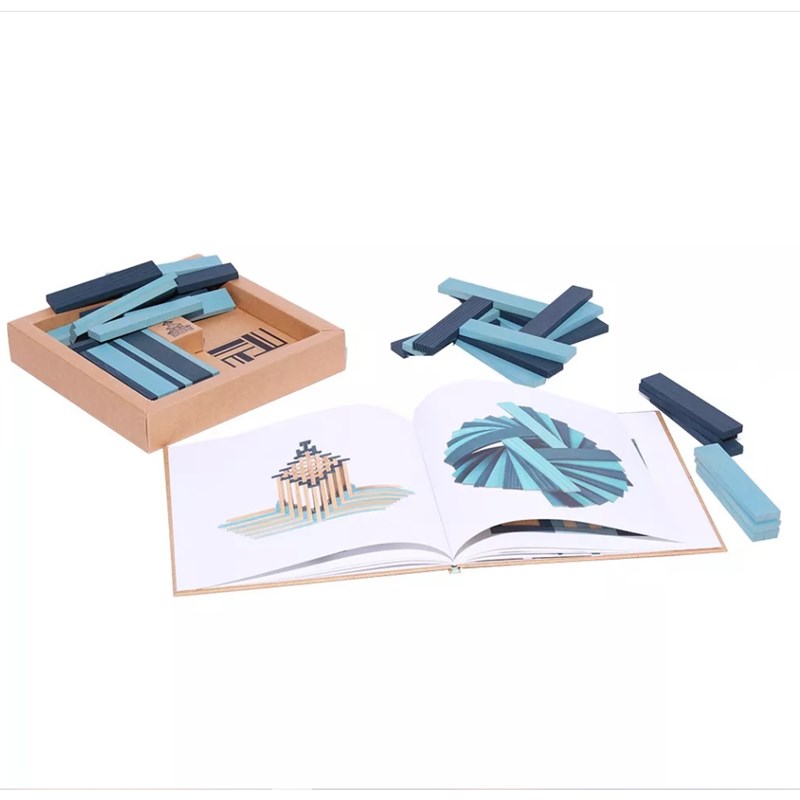 Coffret 40 planchettes et livre (Kapla) - Image 2