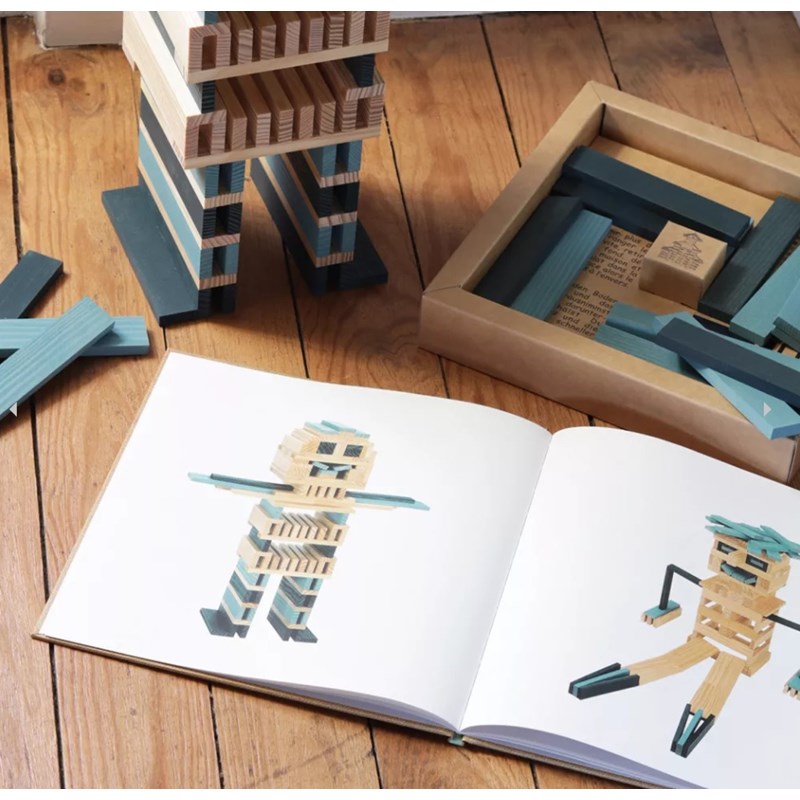 Coffret 40 planchettes et livre (Kapla) - Image 3