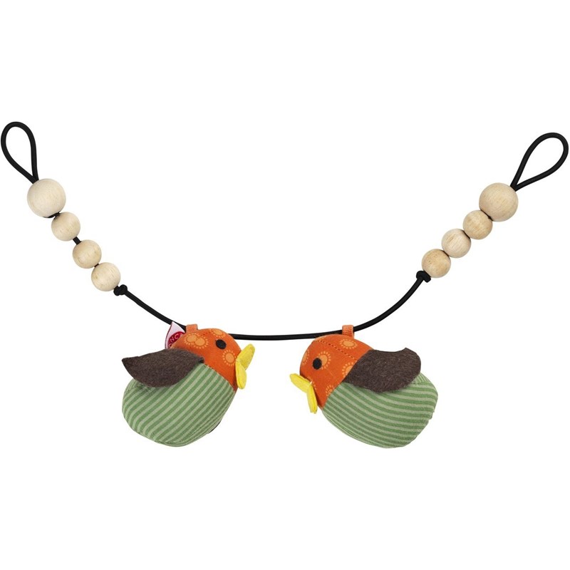 Chaîne poussette astrid orange